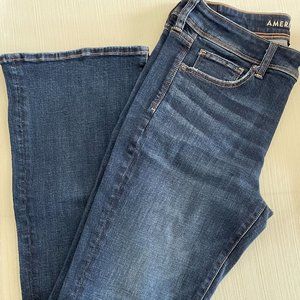 American Eagle Women's Kick Boot Jeans Size 10 Long New with Tags